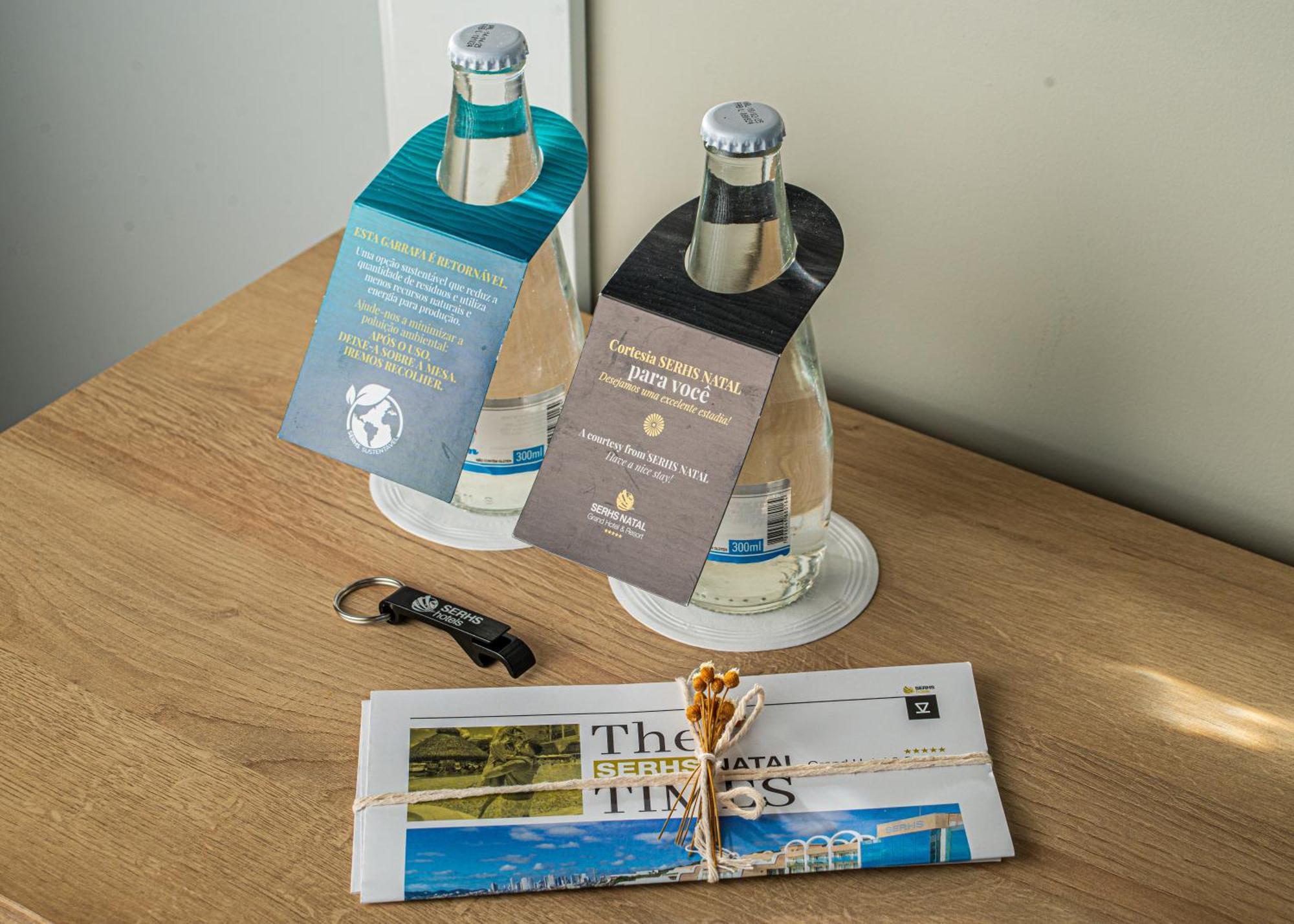 Serhs Natal Grand Hotel & Resort Экстерьер фото The Times newspaper in a hotel room